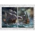 Картина ArtPoster Two ships during a sea storm (3453722)