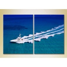 Картина ArtPoster The boat cut through the water 03 (2164419)