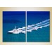 Pictură ArtPoster The boat cut through the water 03 (2164419)