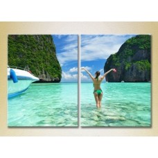 Картина ArtPoster Girl on Saipan Island 02 (2164418)