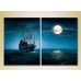 Картина ArtPoster Frigate in the moonlight 01 (2164436)