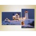 Pictură ArtPoster Christmas lighthouse 01 (2164462)