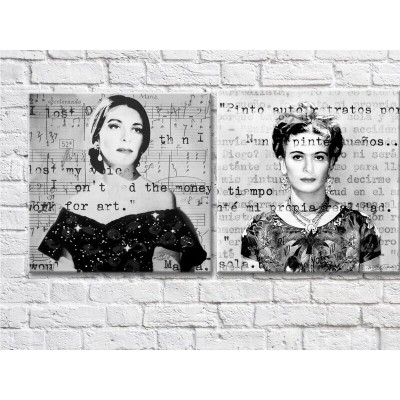 Картина ArtPoster Frida Kahlo and actress (3453077)