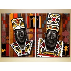 Картина ArtPoster African masks (1482162)