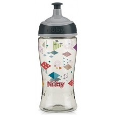 Cana cu pai Nuby Tritan Pop-up 360ml (NV0414025)