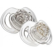 Пустышка Nuby 2pcs Tritan Little Gems Print (NV0202008MFS)