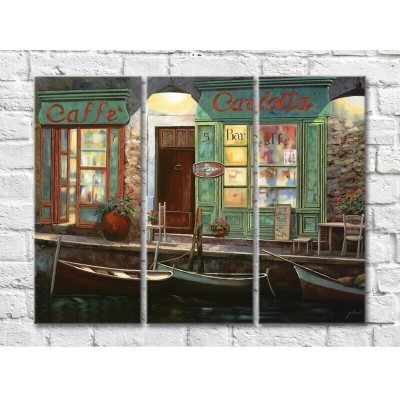 Картина ArtPoster A Water Channel with Boats (3470969)