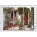 Картина ArtPoster Courtyard in the Green and Flowers (3470895)