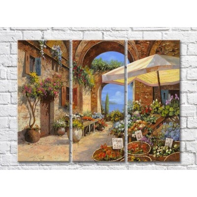 Pictură ArtPoster Flower Market (3470911)