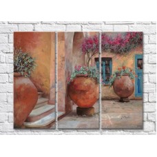 Pictură ArtPoster Flowers in the Garden (3470903)