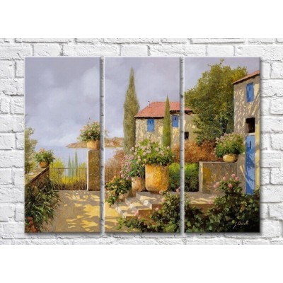 Pictură ArtPoster House near the Sea (3470908)