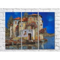 Pictură ArtPoster House near the Sea (3470909)