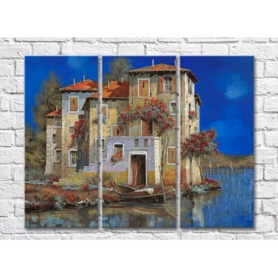 Pictură ArtPoster House near the Sea (3470909)