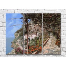 Pictură ArtPoster House near the Sea (3470910)