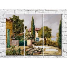 Pictură ArtPoster House near the Sea (3470926)