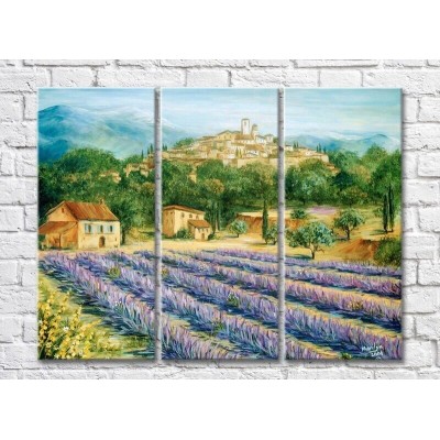 Pictură ArtPoster Lavender Field (3470913)