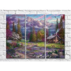 Pictură ArtPoster Lilac Forest (3470916)