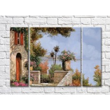 Pictură ArtPoster Veranda Overlooking the Sea (3470954)