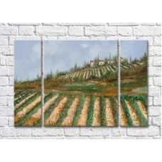 Pictură ArtPoster Vineyards in the Hills (3470963)