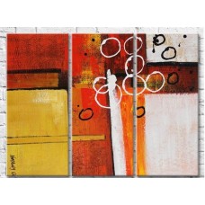 Pictură ArtPoster Abstract drawing Red/Yellow (3499096)