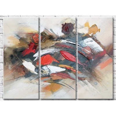 Pictură ArtPoster Abstract paint strokes on a Light background (3499061)