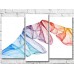 Pictură ArtPoster Abstract colored smoke on a White background (3499107)