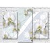 Pictură ArtPoster Abstraction from White orchids and patterns (3565178)