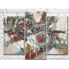 Pictură ArtPoster Abstraction on a marine theme in Brown tones (3499108)