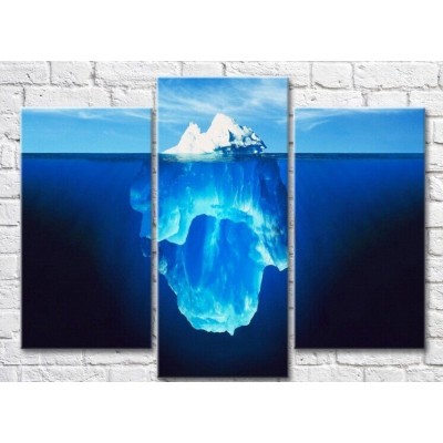 Картина ArtPoster Iceberg in the deep Blue sea (3469243)