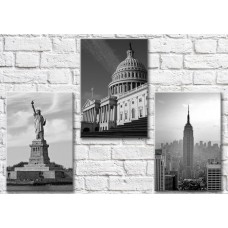 Pictură ArtPoster American landmarks (500003)