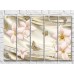 Pictură ArtPoster Butterflies and flowers from jewelry on a silk background (3551863)