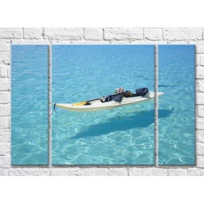 Картина ArtPoster White kayak on Clear water (3469209)