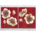 Картина Magic Color Diptych Light poppies on a Red background (3428040)