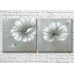 Pictură Magic Color Diptych Silver poppies, acrylic (3428044)