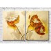 Картина Magic Color Diptych Golden poppies, acrylic drawing (3428028)