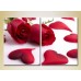 Картина Magic Color Diptych Roses and hearts (2613822)