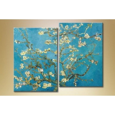 Картина Magic Color Diptych Blossoming almond branches (2619639)