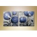 Картина Magic Color Diptych Blue flowers (2619653)