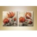 Картина Magic Color Diptych Red tulips (2619644)