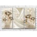 Pictură Magic Color Golden calla lilies and pearls on a silk background (3517855)