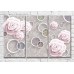 Картина Magic Color Pink rosebuds on a Gray background (3517862)