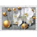 Картина Magic Color Gold balls and White orchid (3565118)