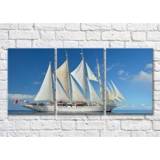 Картина Magic Color Large sailboat with White sails (3469263)