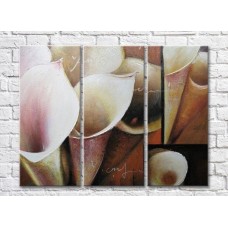 Картина Magic Color White calla lilies in oil (3448875)