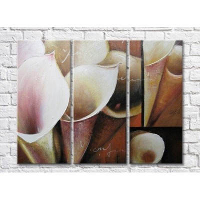 Картина Magic Color White calla lilies in oil (3448875)