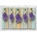 Картина Magic Color Hanging bunches of lavender on a Blue plank background (3565167)