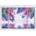 Картина Magic Color Pink and Blue lilac and butterflies (3565168)