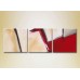 Pictură Magic Color Triptych Abstraction White/Red (2229451)