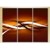 Картина Magic Color Triptych Abstraction Brown and White (2229497)