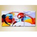 Картина Magic Color Triptych Abstraction firefox (2229520)